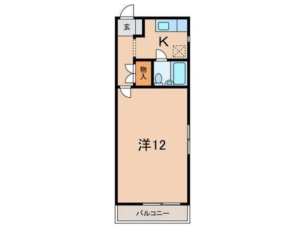 アスター稲野の物件間取画像